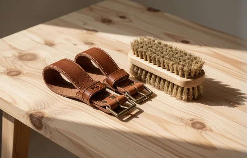 supportare del cuoio e igiene degli accessori da palestra